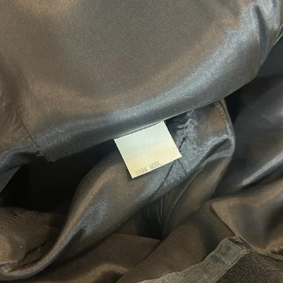 Vintage Carolina Herrera 100% wool dress with rhinestone buttons sz 14 - Picture 11 of 11